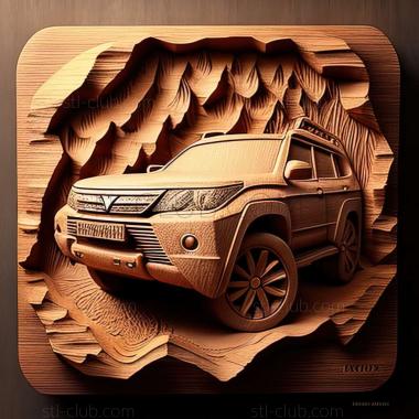 3D мадэль Mitsubishi Pajero Sport (STL)